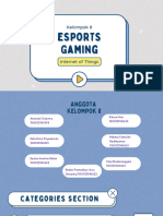 Esports - Gaming Iot