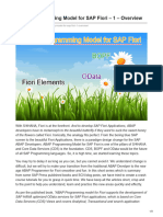 ABAP Programming Model For SAP Fiori 1 Overview