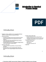 Introduction To Chemical Process Design