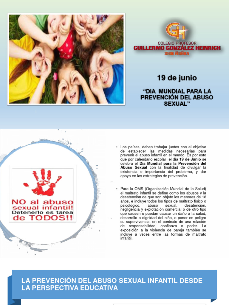 ABuso Sexual 5 | PDF | Abuso infantil | Abuso sexual