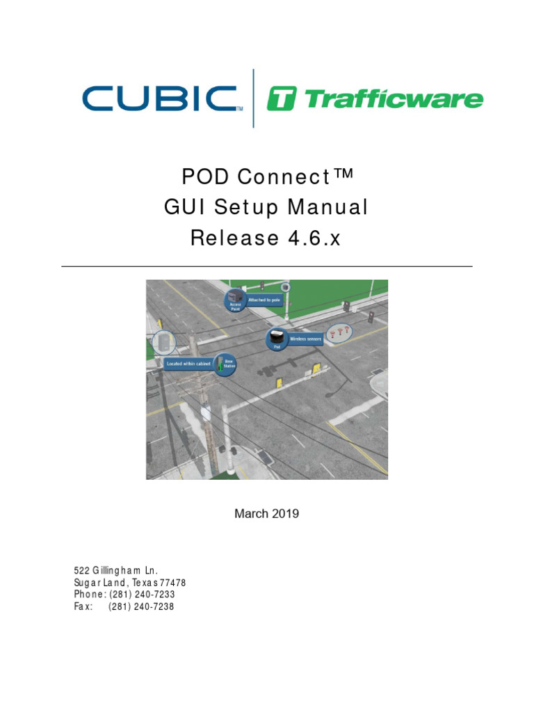 Pod Connect GUI Setup Manual-4.6.x | PDF | Ip Address | Graphical User ...