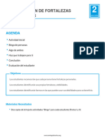 Identificación de Fortalezas Y Debilidades: Agenda