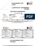 Engineering Studies Registration Documents 2019