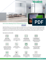 Yealink RoomPanel For Microsoft Teams