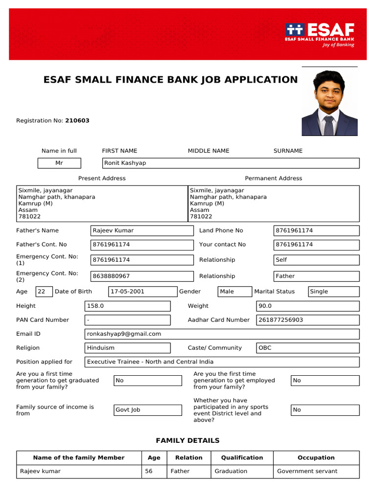 Registration Declaration | PDF
