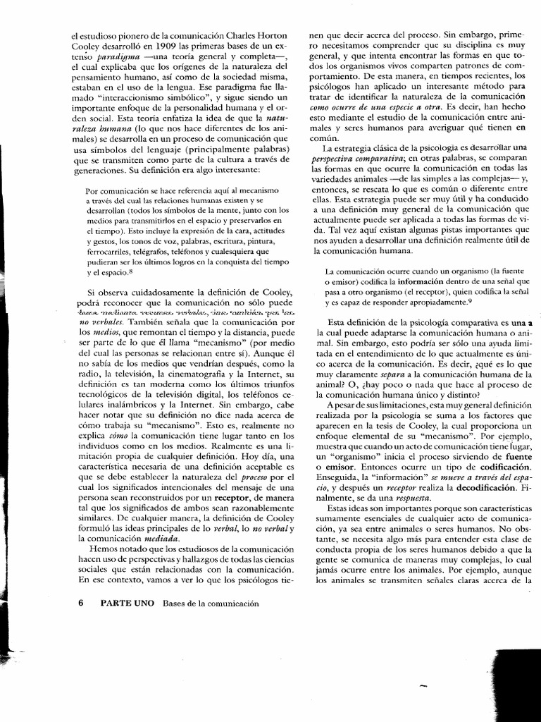 Defleur 8 A 12 | PDF | Comunicación | Sicología