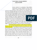 MILLER, J-A. O Efeito Do Retorno À Psicose Ordinária. in - A Psicose Ordinária