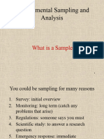 Intro To Sampling and Analysis