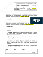 PRC-SST-028 Procedimiento de análisis del riesgo y oportunidad