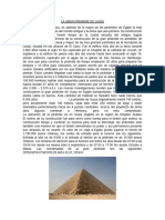 La Gran Piramide de Guiza - Karla Olivares Rojas