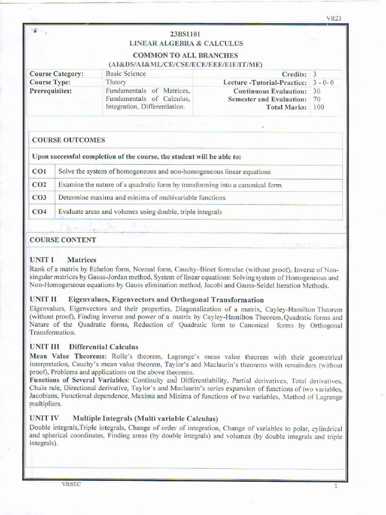 Group A All Syllabus | PDF