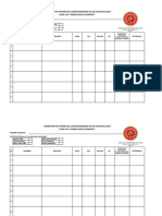 Planilla Campeonato Interno