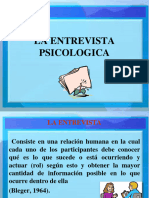 Entrevista Psicologica