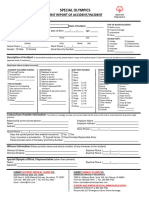 2020 Incident Report Form HSR Info