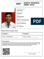 Kartu Peserta SNBP 2024: 424687863 Musonif 0059959089 SMKN 7 Pandeglang Kab. Pandeglang Prov. Banten