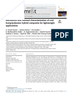 Mechanical and Thermal Characterization of Coir/ Hemp/polyester Hybrid Composite For Lightweight Applications