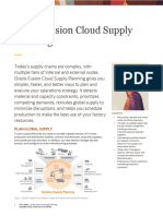 Oracle Supply Planning Cloud Ds