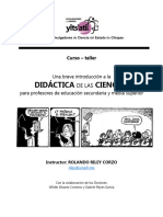 Club de Divulgadores de Ciencia Del Estado de Chiapas Documento Taller2