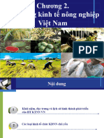 Chương 2. Hệ Thống Kinh Tế Nông Nghiệp Việt Nam (2)