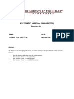 Written Report Guide - Format