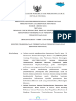 Permen PPPA No 3 THN 2021 TTG Pedoman Umum Penyaluran Bantuan Pemerintah Oleh Kemen PPPA