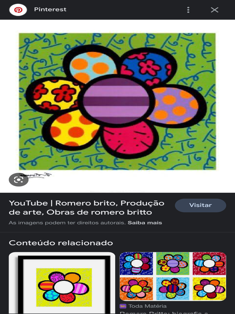 Flor de Romero Britto: Obras e Significado | PDF