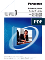 Manual Primeros Pasos Centrales Hibridas IP Panasonic KX-TDA100 KX-TDA200