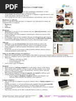 Computer Basics - What Is A Computer (Handout)