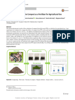 Valorization of Fish Waste Compost As A Fertilizer