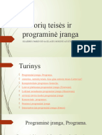 Naujas - Autorių Teisės Ir Programinė Įranga