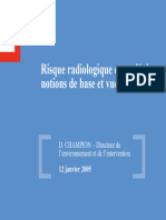 Risque Radiologique Et Nucl Aire - Champion - 95