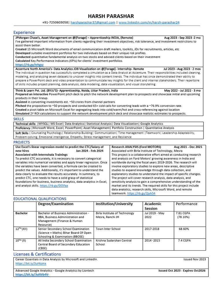 Aspiring Data Analyst's Journey | PDF | Data Analysis | Analytics