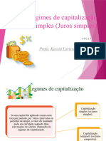 Mat. Financeira - Aula 3 - Juros simples completo