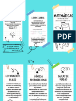 Folleto de Matemáticas