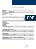 Bond University Financial Capacity Matri1