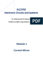 Lecture 2 - Current Source