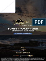 Gran Sunbet Pocker Tour Grandwest Player Guide October 22