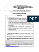 Convocatoria DOCTORADO 2024 2 DCM