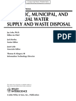 Domestic, Municipal, and Industrial Water Supply and Waste Disposal