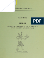 [Studia Aegyptiaca] László Török - Meroe, six studies on the cultural identity of an ancient African state (1995)