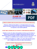 3.4 Deformación Plastica 2021