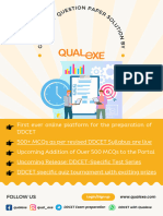 Qualexe Sample MCQBookletfor DDCETGT