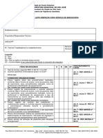 Roteiro de Autoinspecao para Servico de Endos