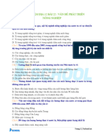 Trắc Nghiệm Địa 12 Bài 22: Vấn Đề Phát Triển Nông Nghiệp: Trang 1 - fschool.vn