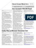 November 7, 2011 - The Federal Crimes Watch Daily