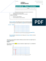 Guía de Aprendizaje - Plano Cartesiano