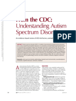 From the CDC Understanding Autism Spectrum Disorder