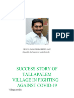 Success Story of Tallapalem Village in Fighting Against Covid-19