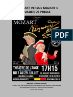 Dossier de Presse - Mozart - Avignon Off 23