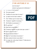 Test de Lecture #01